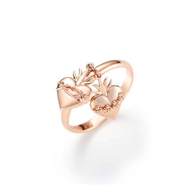 Anel Sagrados Coração em Ouro Anel Sagrados Coração em Ouro