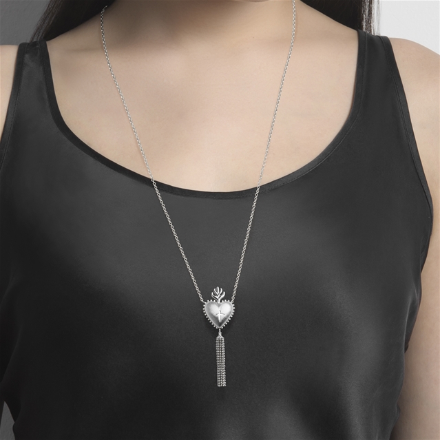 Colar Coração de Água Benta - Imagem 2